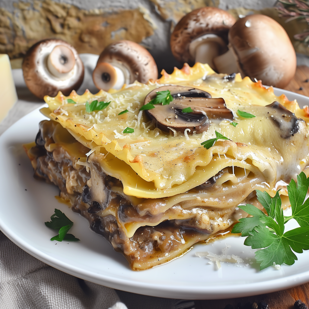 Mushroom Lasagna