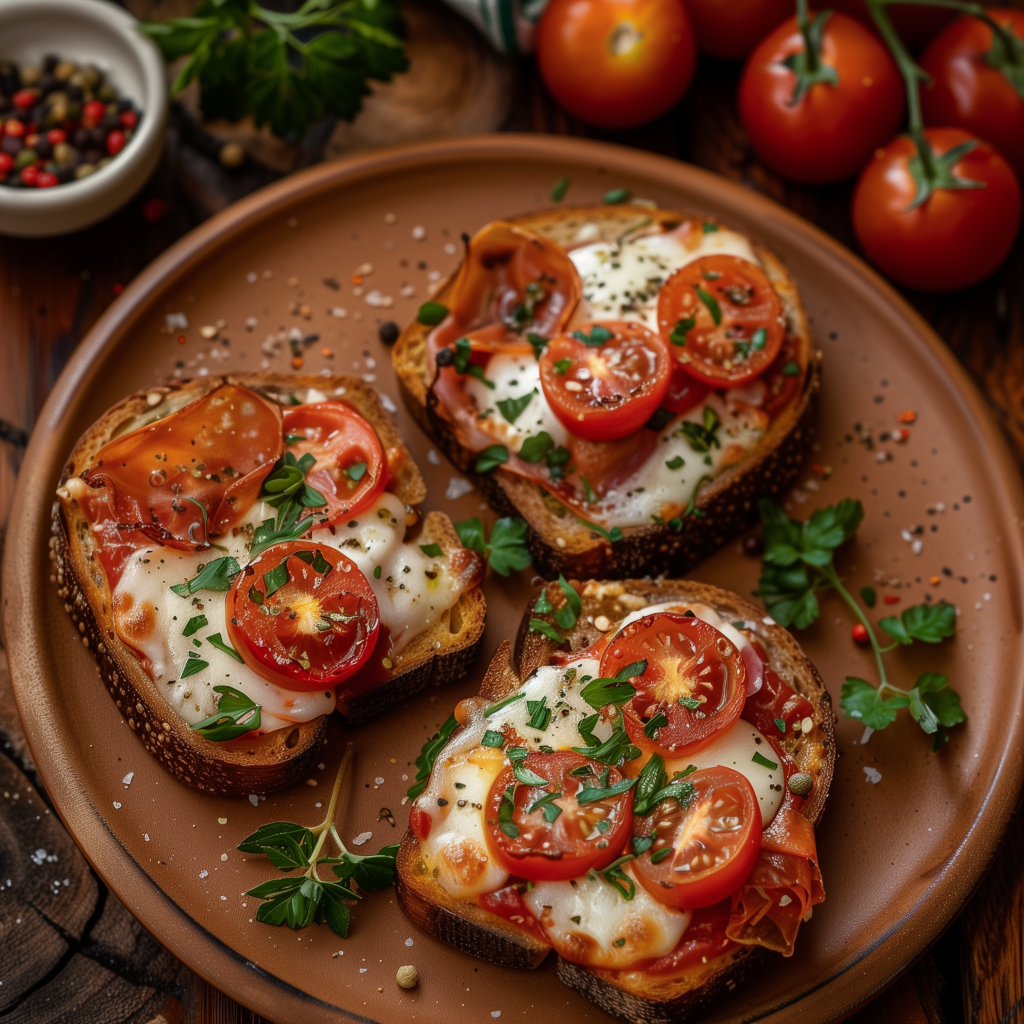 Pizza Toasts