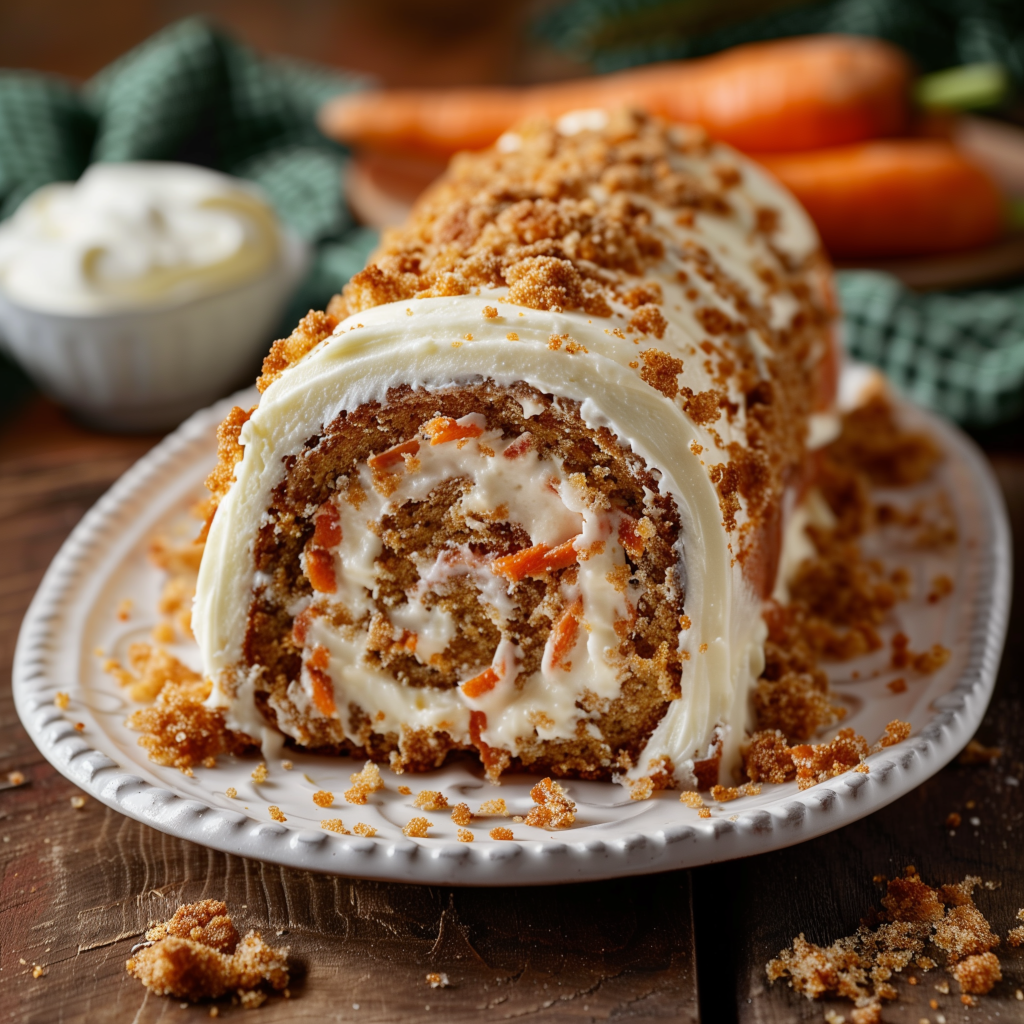 Carrot Cake Roll