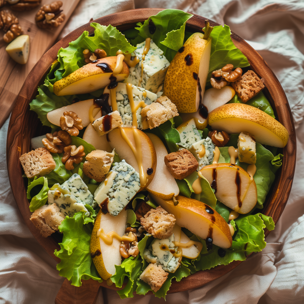 Pears And Gorgonzola Salad