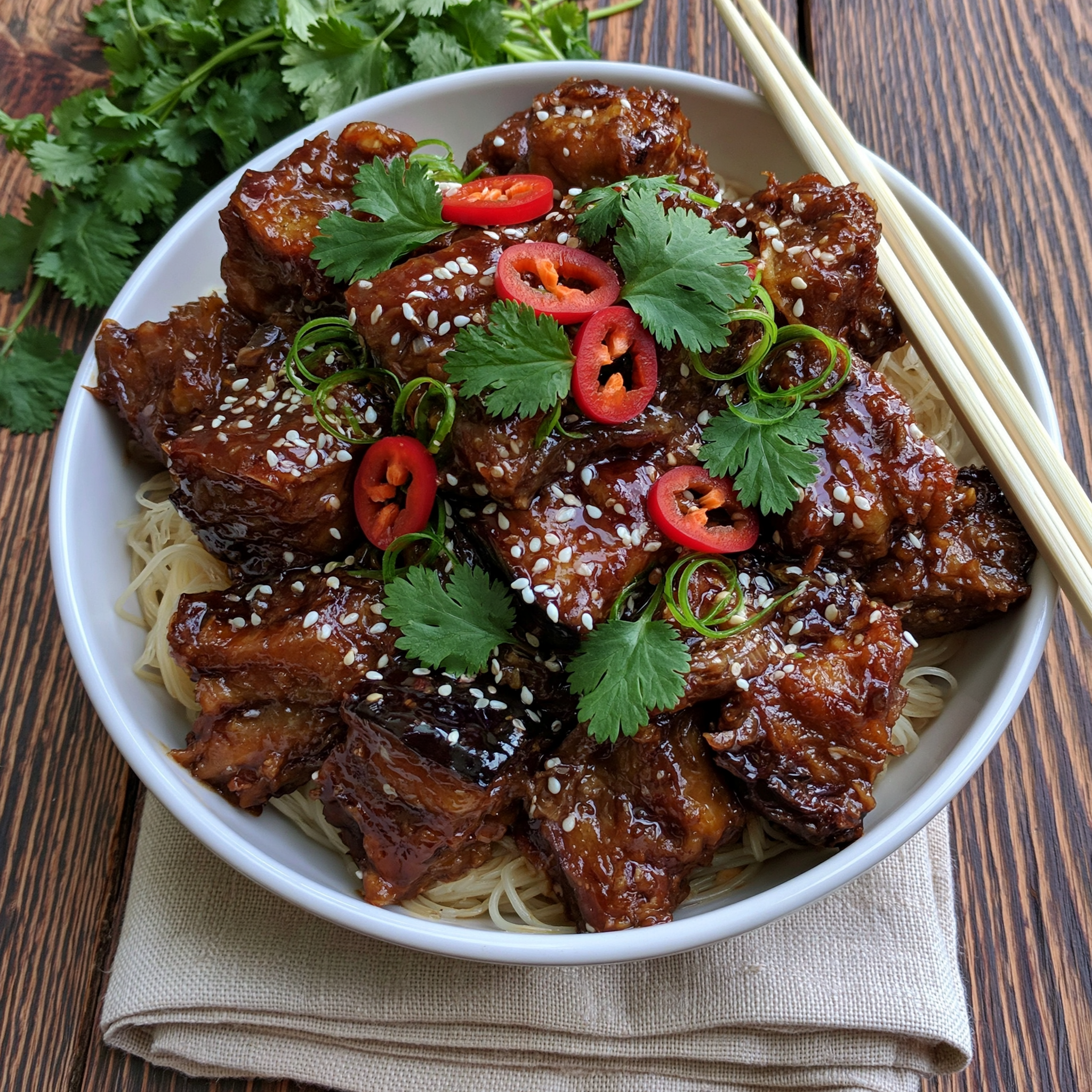 Eggplant Teriyaki
