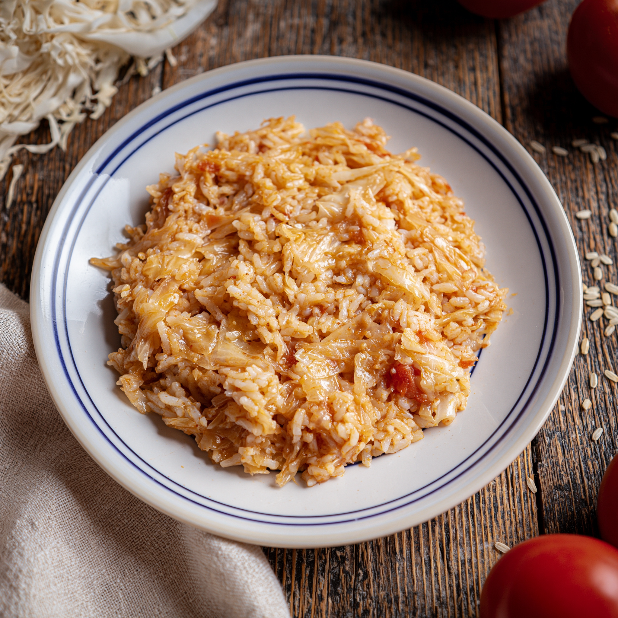 Greek Cabbage Rice Lahanorizo