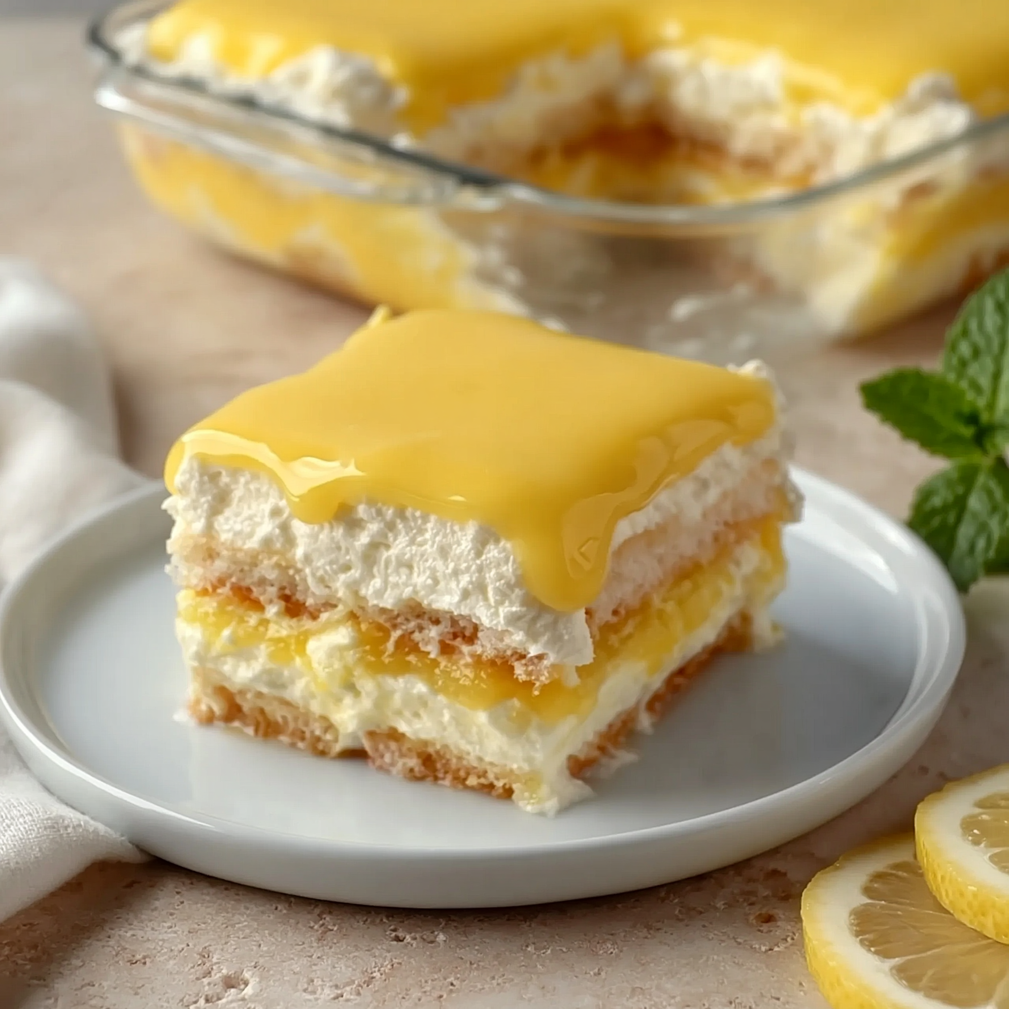 Lemon Tiramisu
